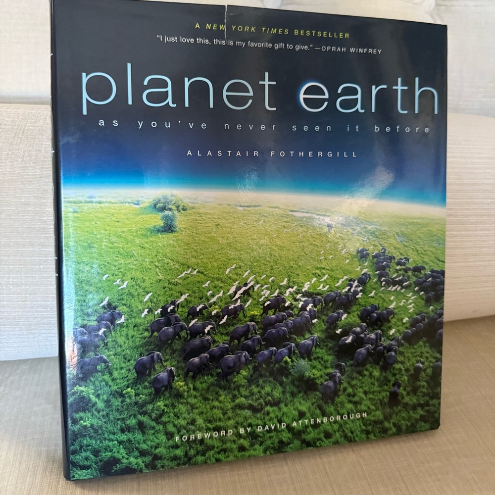 Planet Earth Large Coffee Table Book by Alastair Fothergill